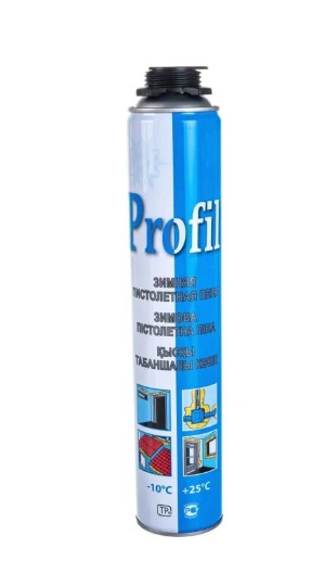 Монтажная пена пистолетная зимняя PROFIL, 625мл