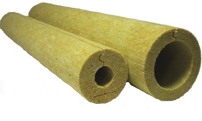 Цилиндр минераловатный ЭКОРОЛЛ КВ-80 1000х214х50 мм